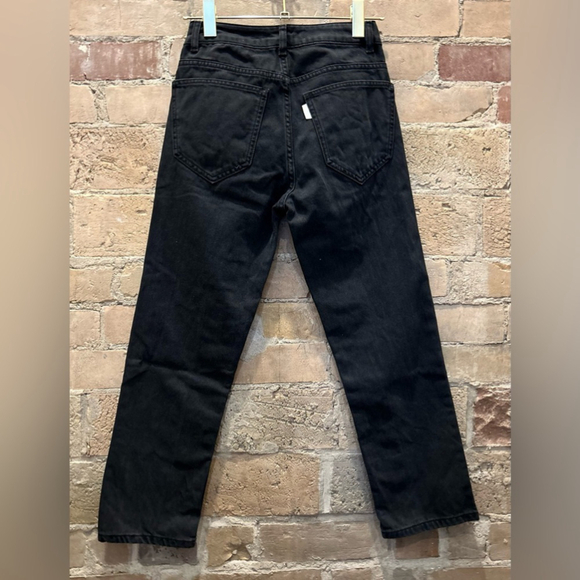 AALTO
Fixed Pleats Flared Denim jeans- Black Sz 34 - Picture 7 of 9